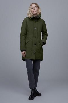 Chamarras Canada Goose Mujer Mexico - Rossclair Abrigos Verdes QO7689105